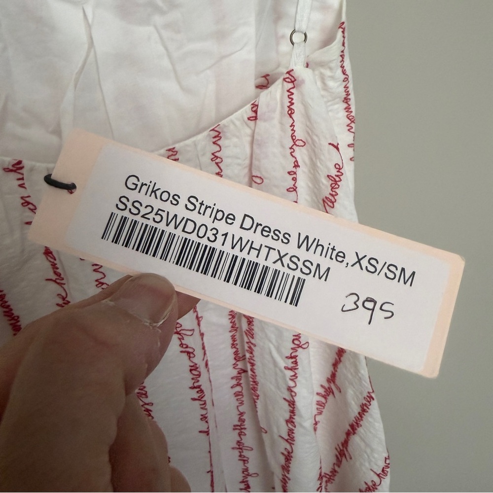 Lingua Franca Grikos Stripe Dress size XS/S new with tags - Picture 9 of 11